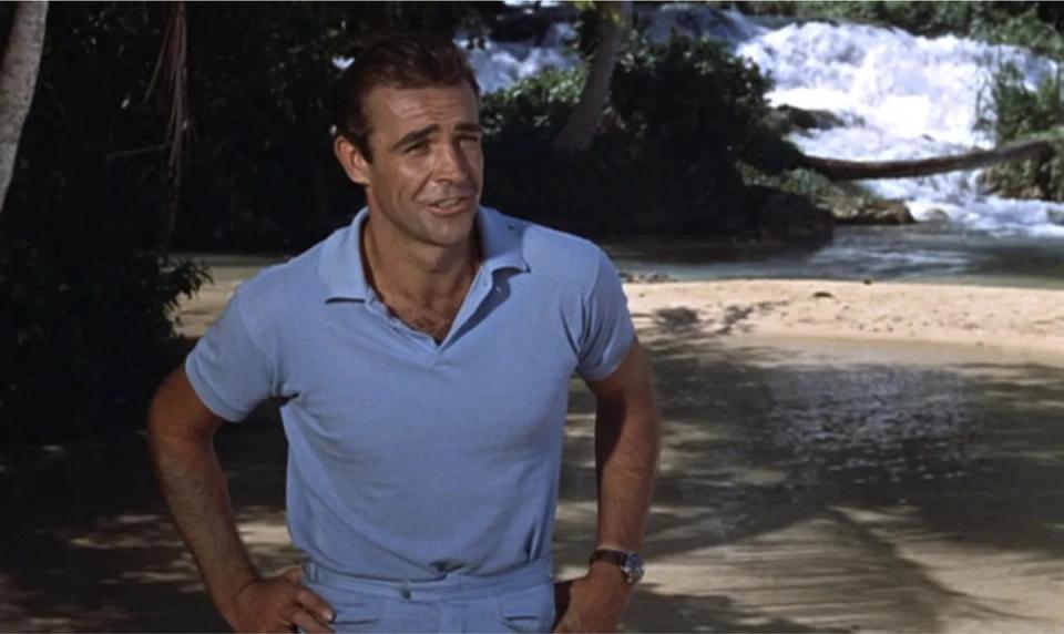Sean Connery usando polo