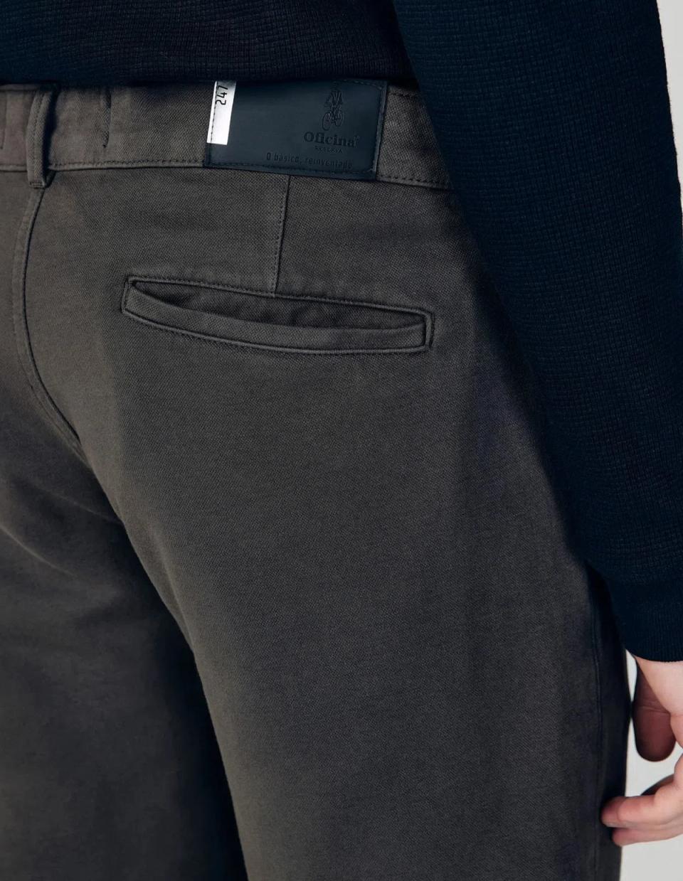 bermuda que parece jeans mas é moletom