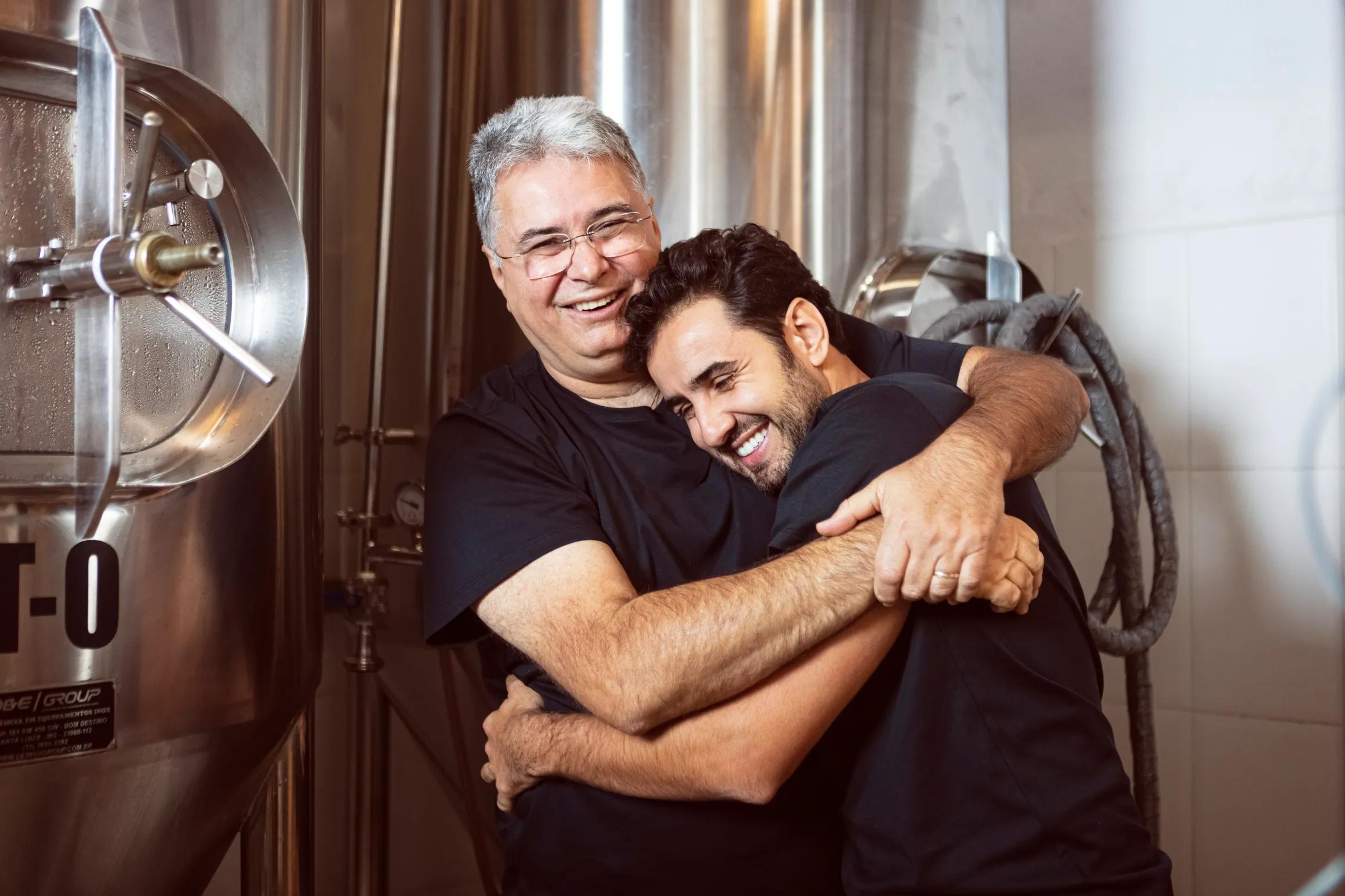 Dia dos pais: Miguel e José Felipe Carneiro, KHappy Kombucha e Cervejaria Novo Brazil