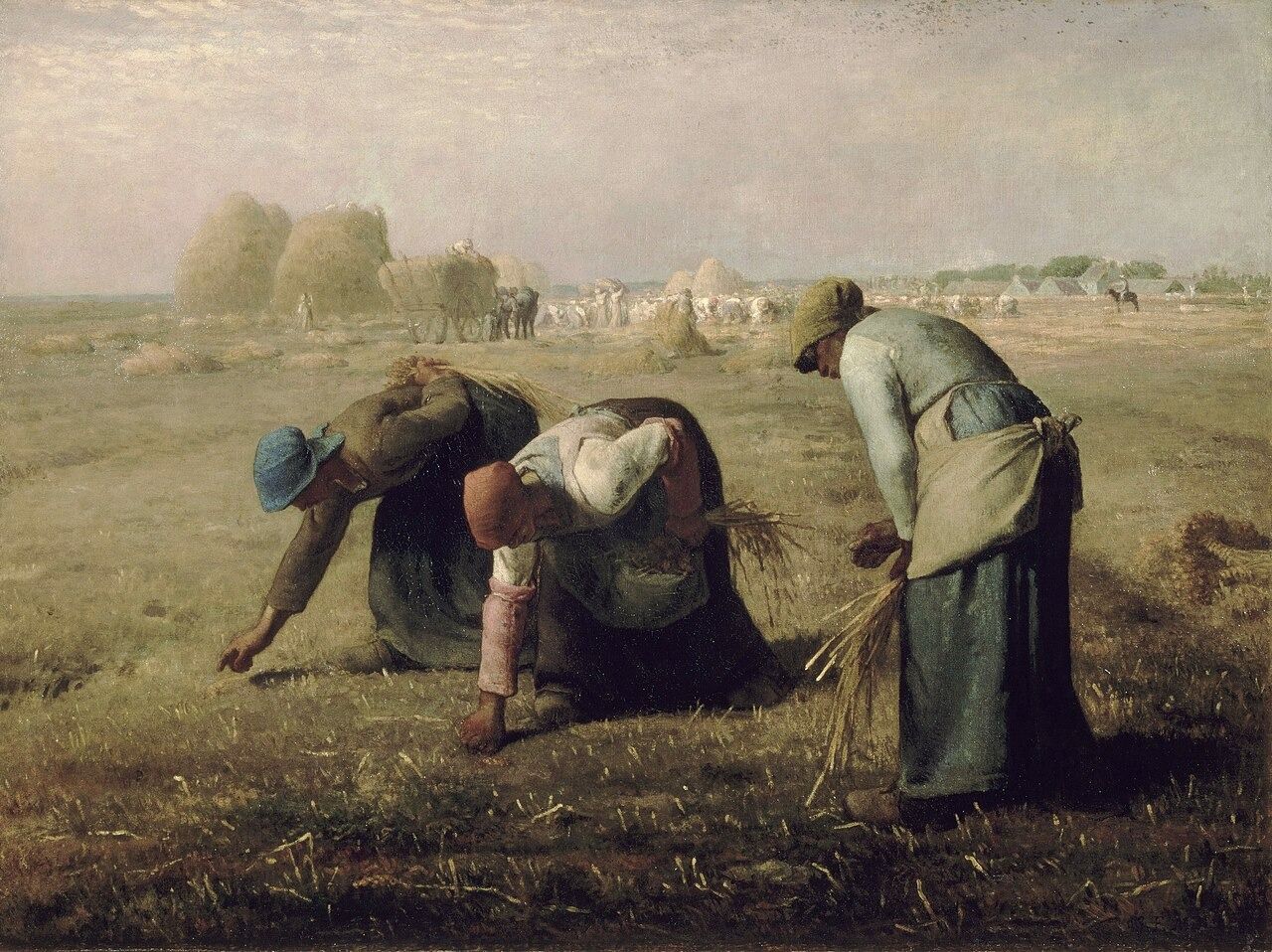Jean-François Millet — As Respigadeiras (1857)
