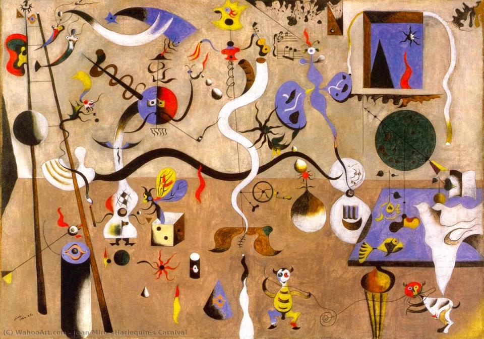 Joan Miró, O Carnaval de Arlequim (1924)