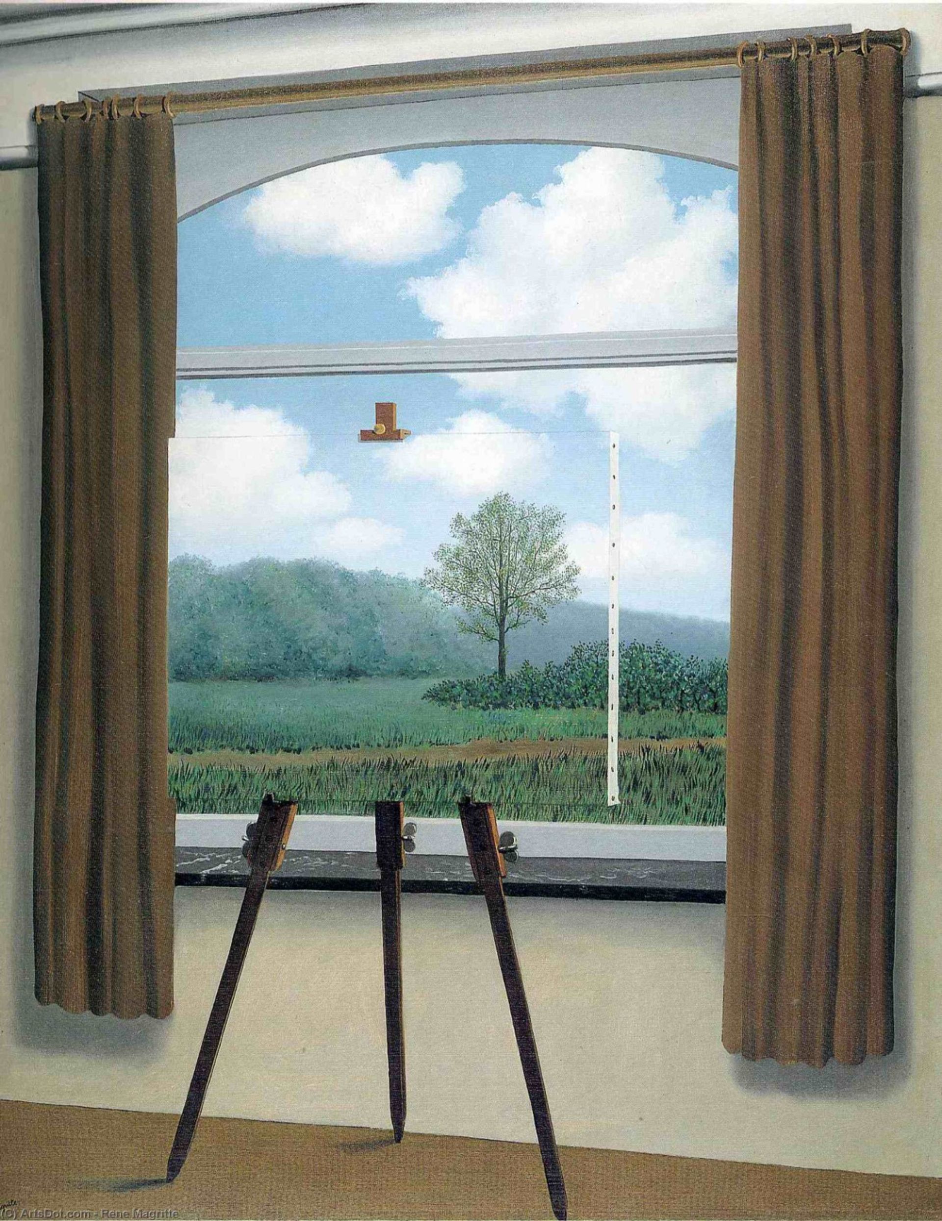 René Magritte — La Condition Humaine (1933)