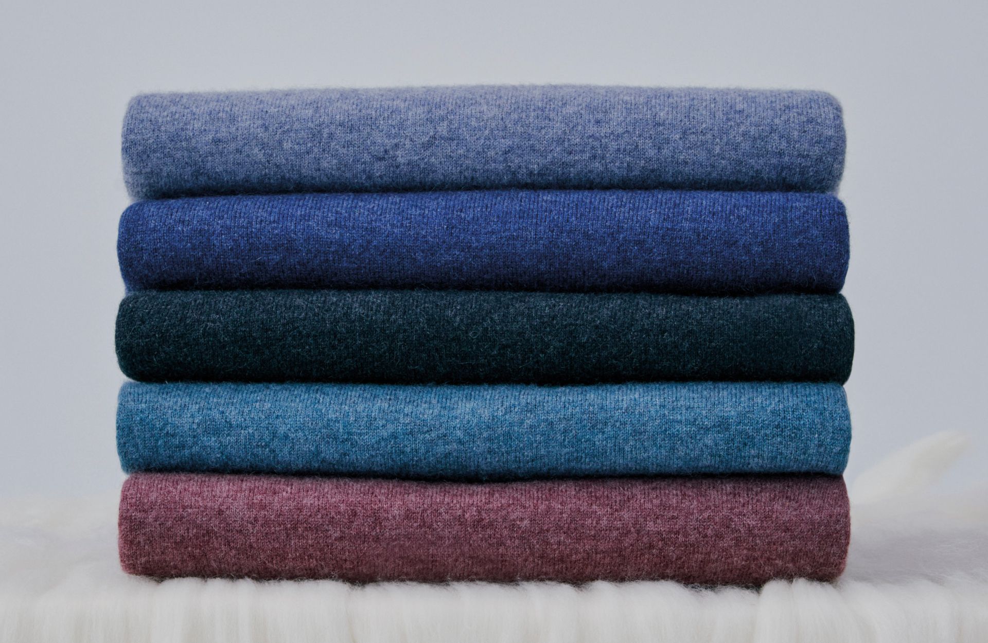 Casaco feito com puro cashmere