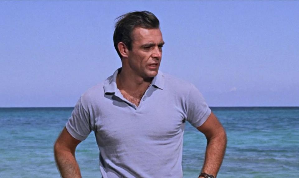 Sean Connery usando polo