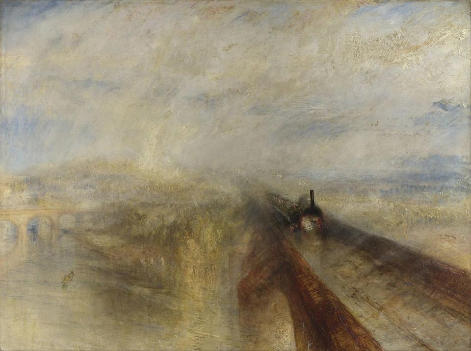William Turner, Chuva, Vapor e Velocidade (1844)