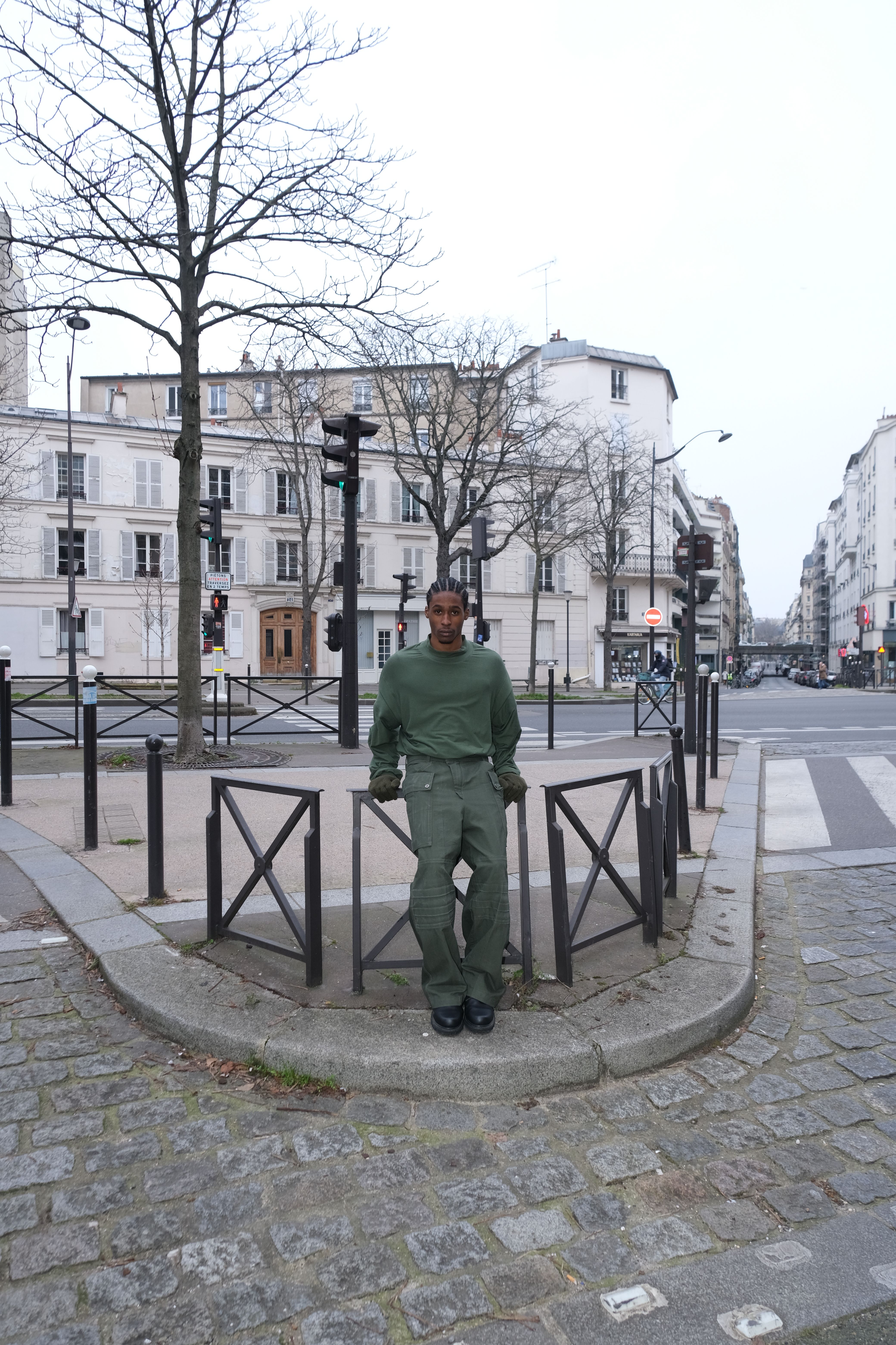 *****PADDED SHOULDERS LONG SLEEVE AND CADET TROUSERS