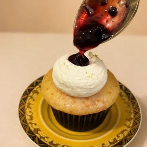 Lemon Blueberry Cupcake