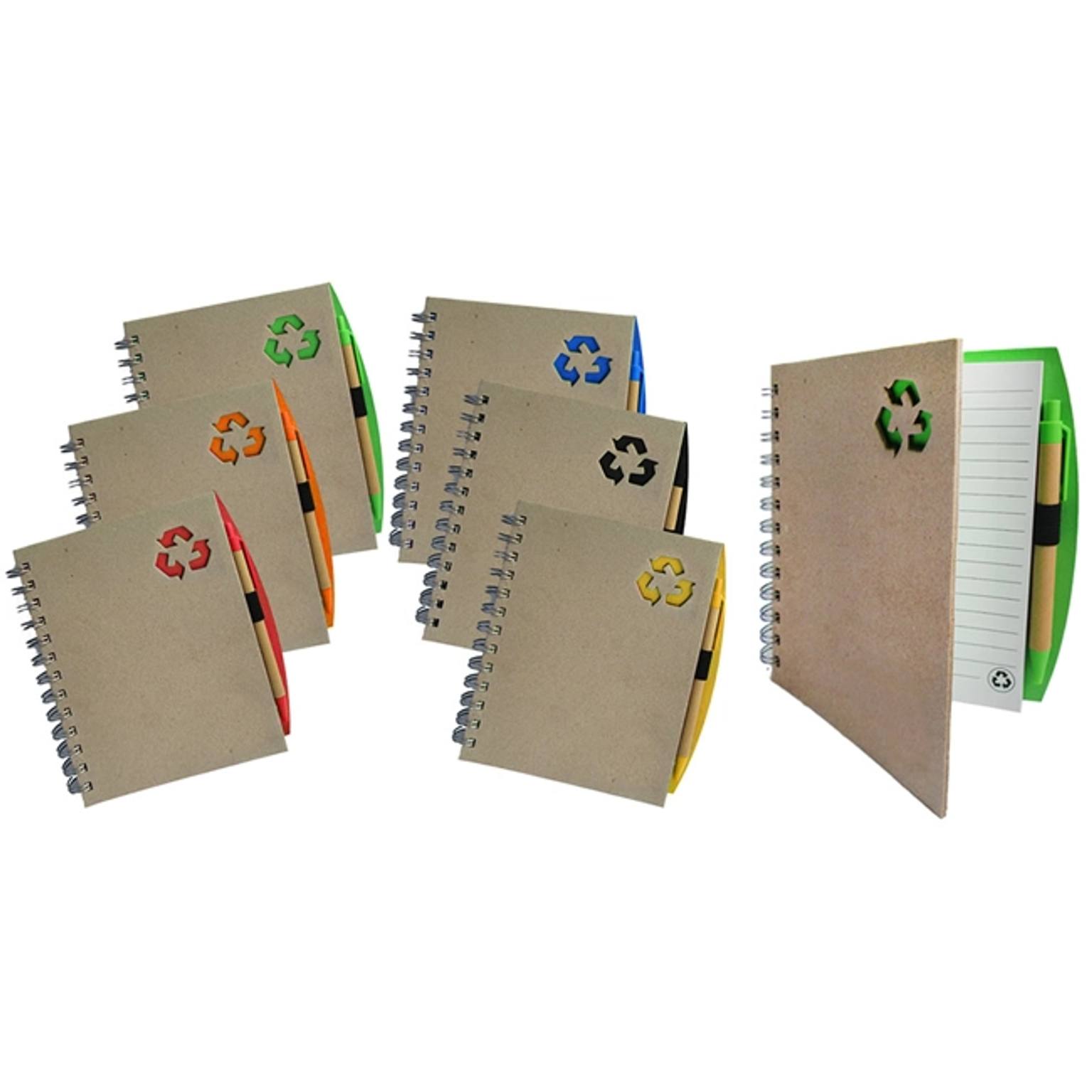 Imagen del producto: Libreta Ecológica Con Logo "RECICLABLE" Troquelado