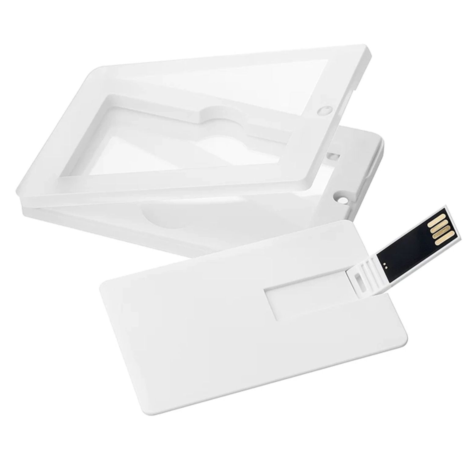 Imagen del producto: Memoria Usb Modelo Tarjeta Con Estuche Plástico