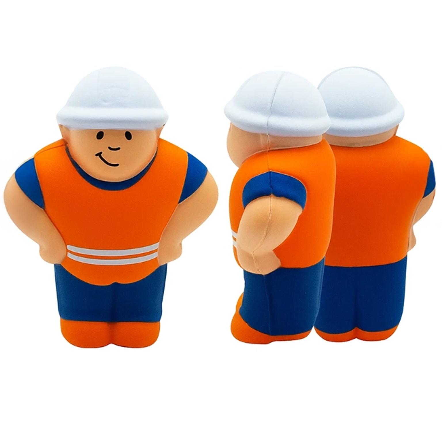 Imagen del producto: Muñeco Minero Antiestrés