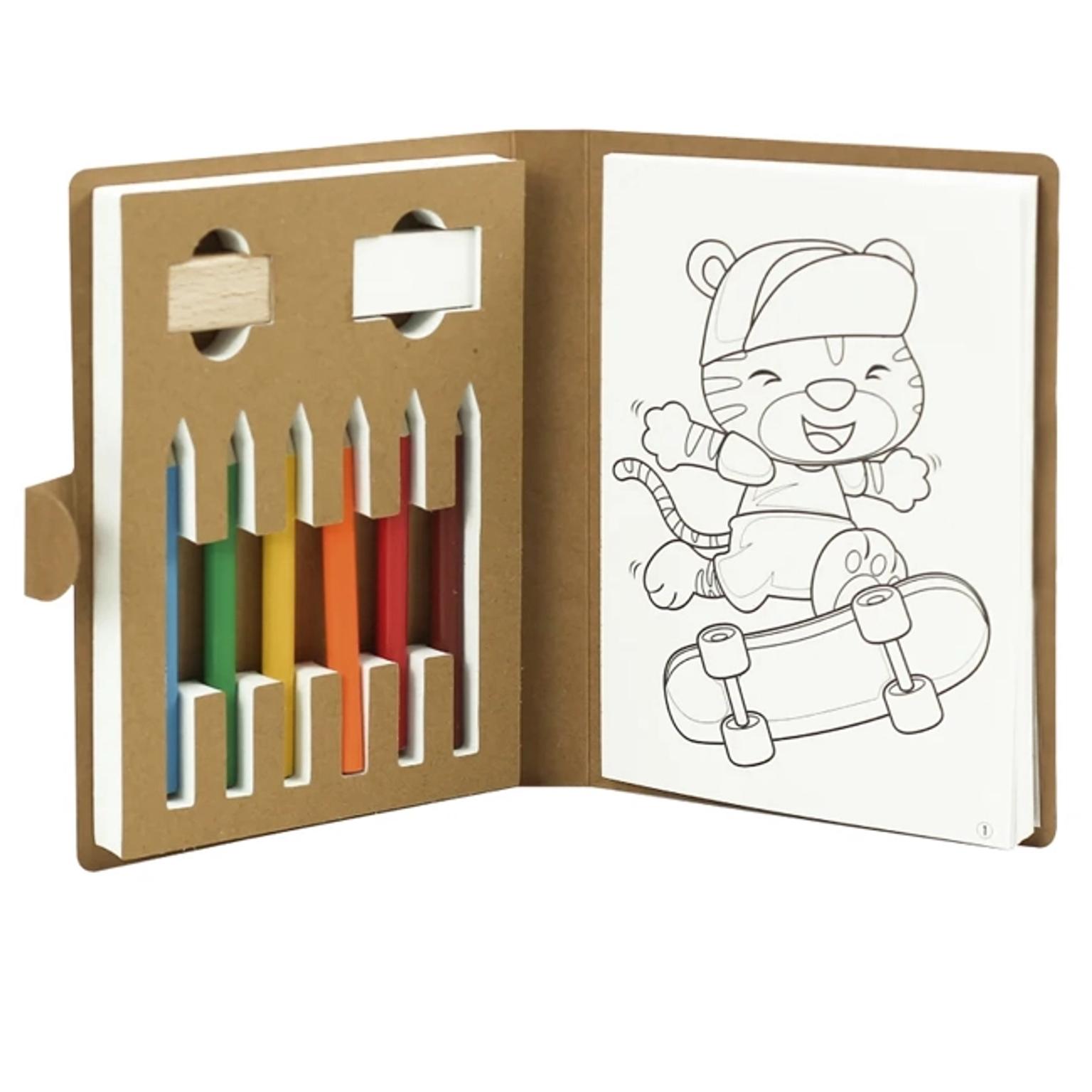 Imagen del producto: Set Eco de Colores con Hojas Impresas para Colorer