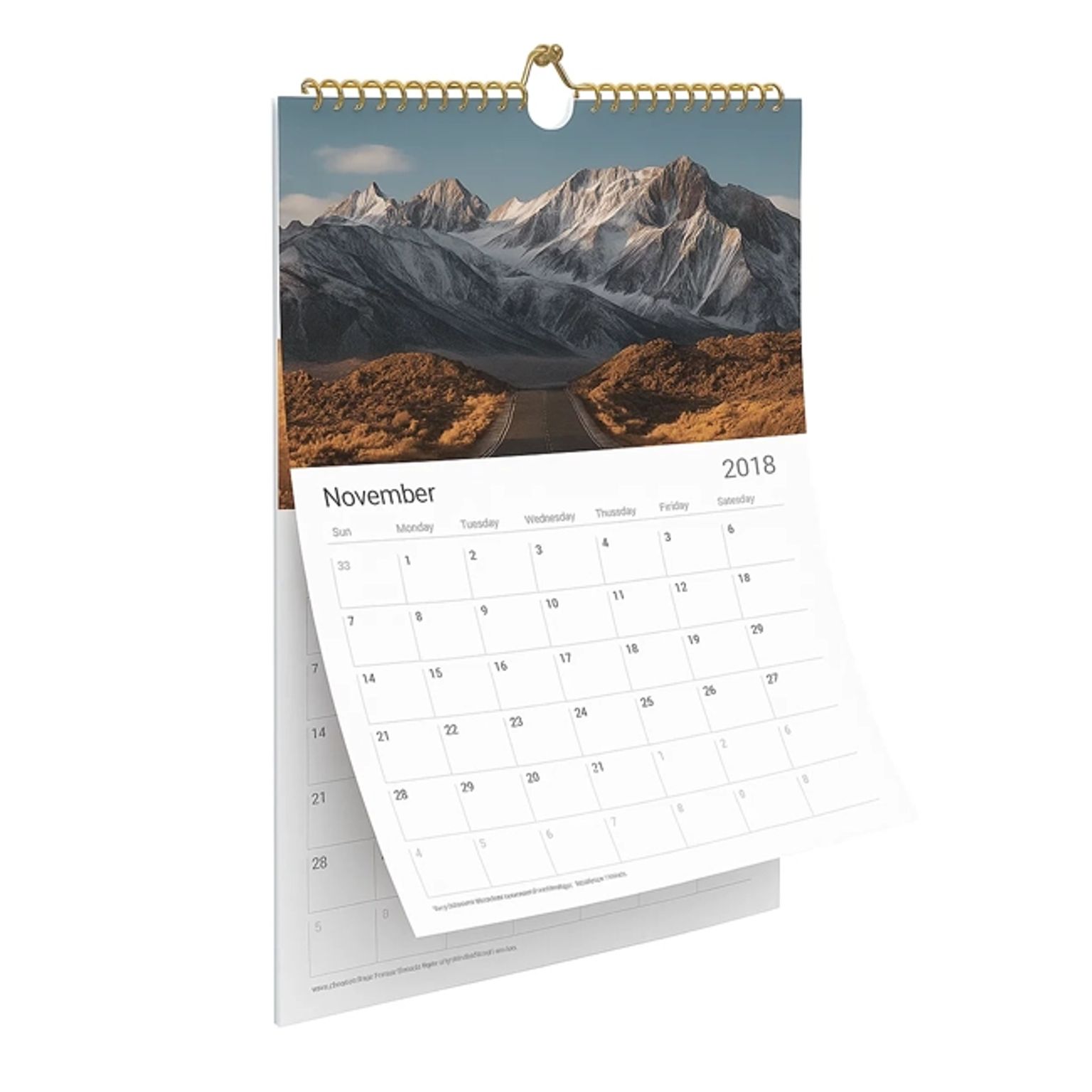 Imagen del producto: Calendario de Pared