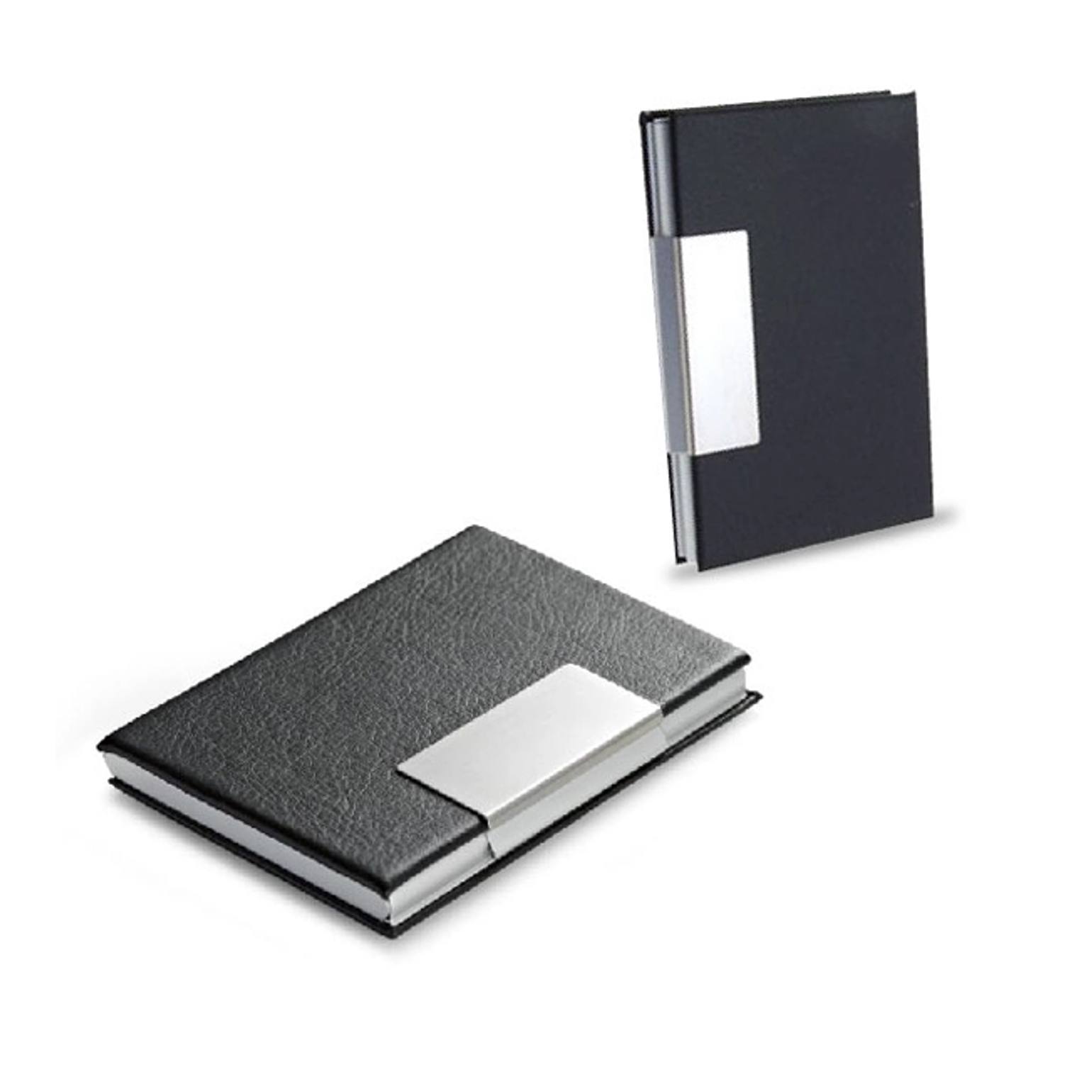 Imagen del producto: Tarjetero Metálico con Biocuero