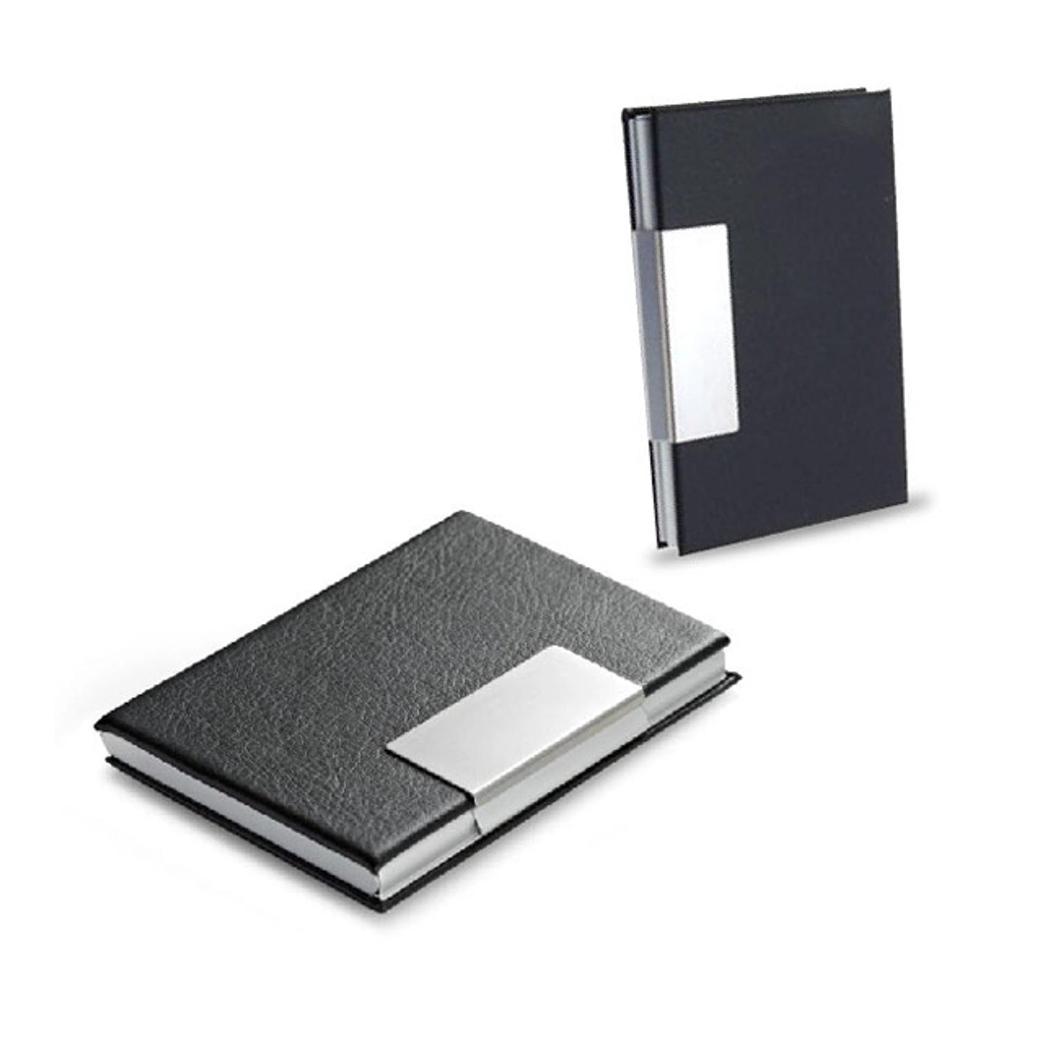 Imagen del producto: Tarjetero Metálico con Biocuero