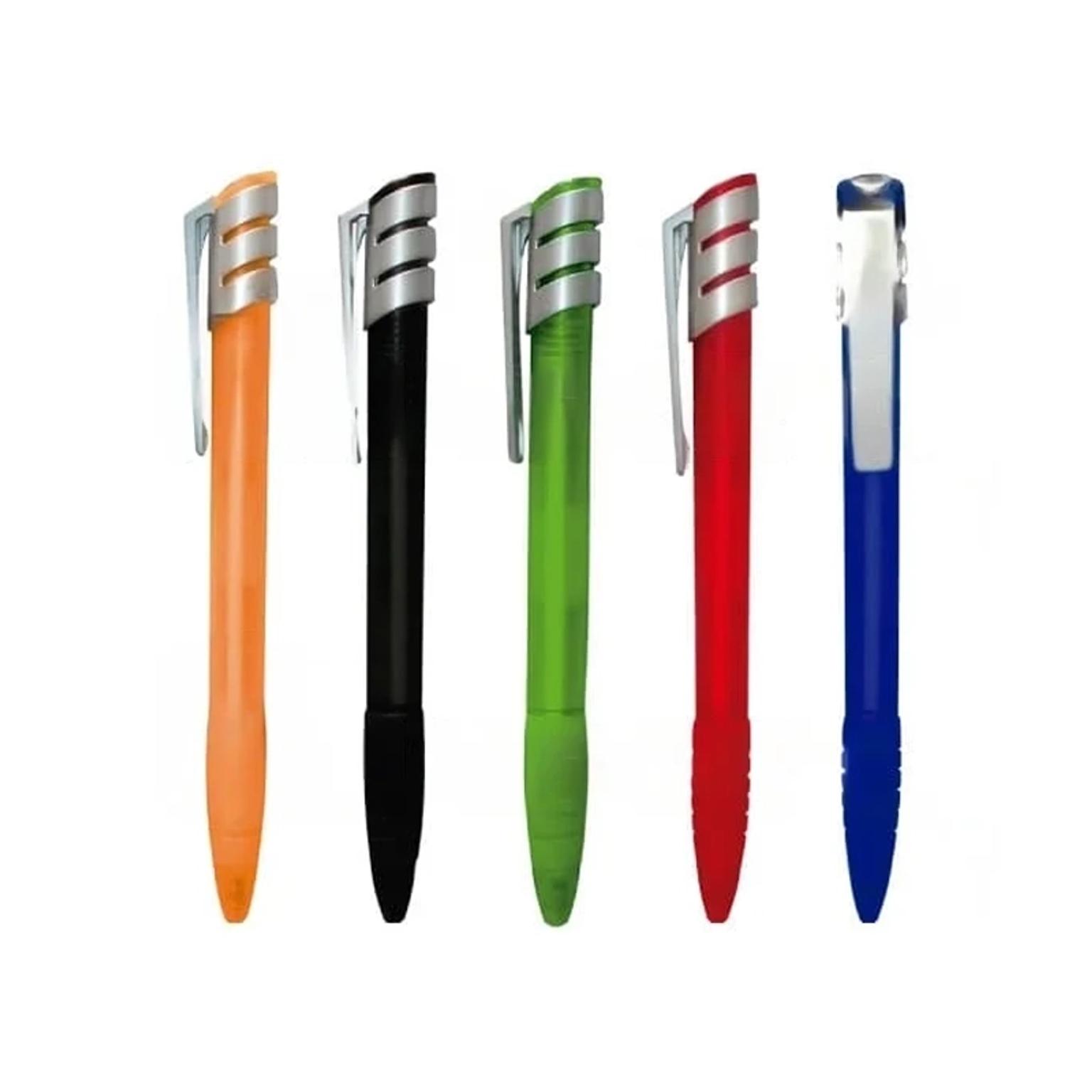 Imagen del producto: Lapicero Plástico Clip 3 Rallas