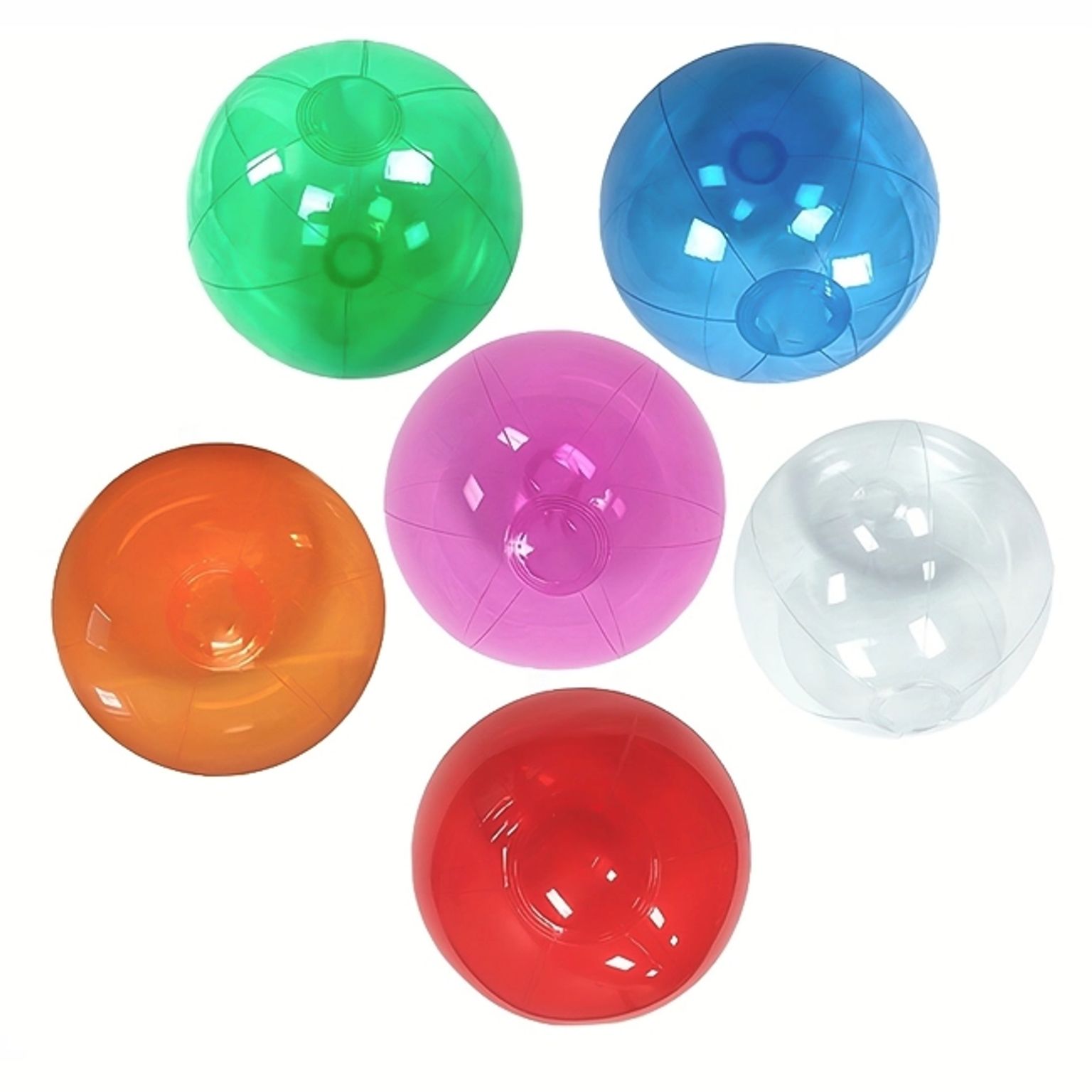 Imagen del producto: Pelota De Playa Inflables Transparente