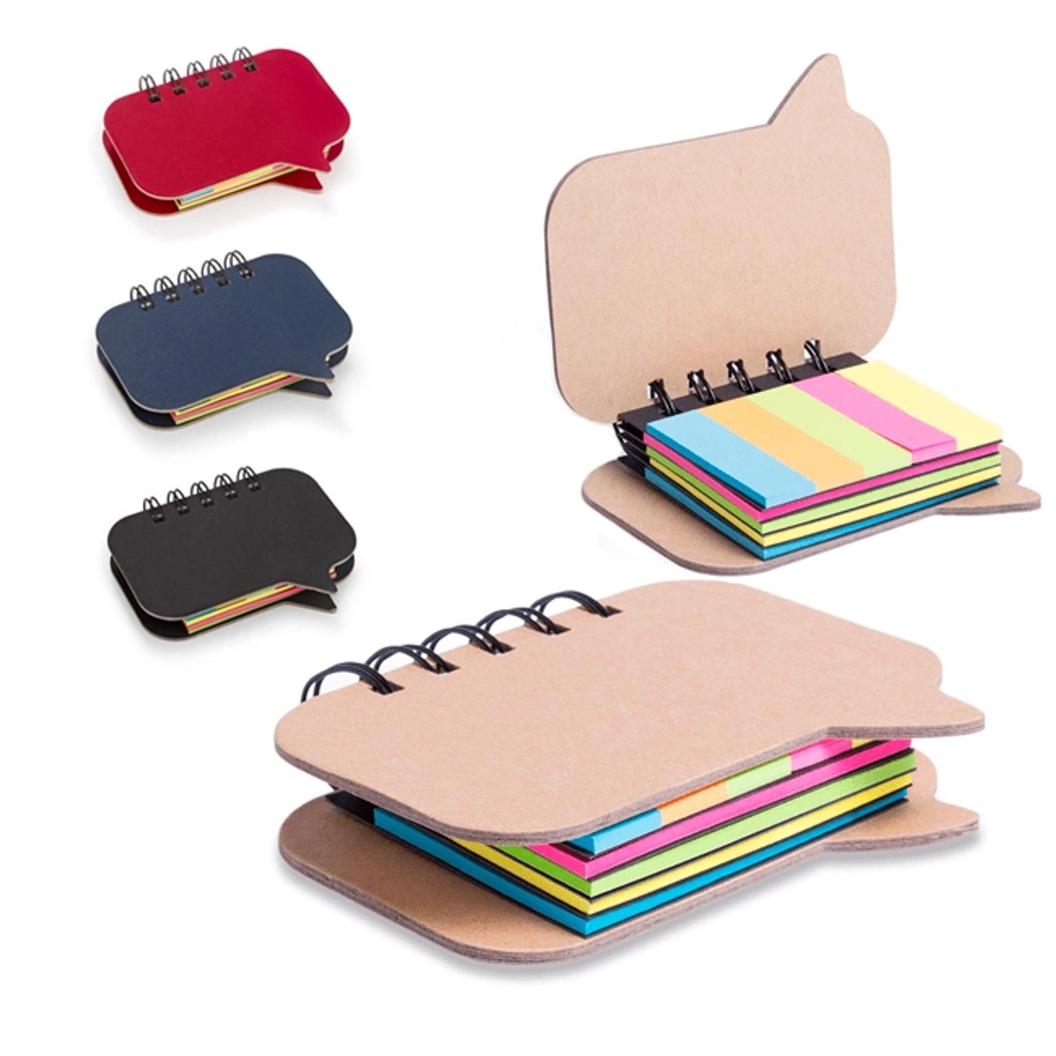 Imagen del producto: Taco Porta Post it anillado Con Diseño: (Globo De Texto)