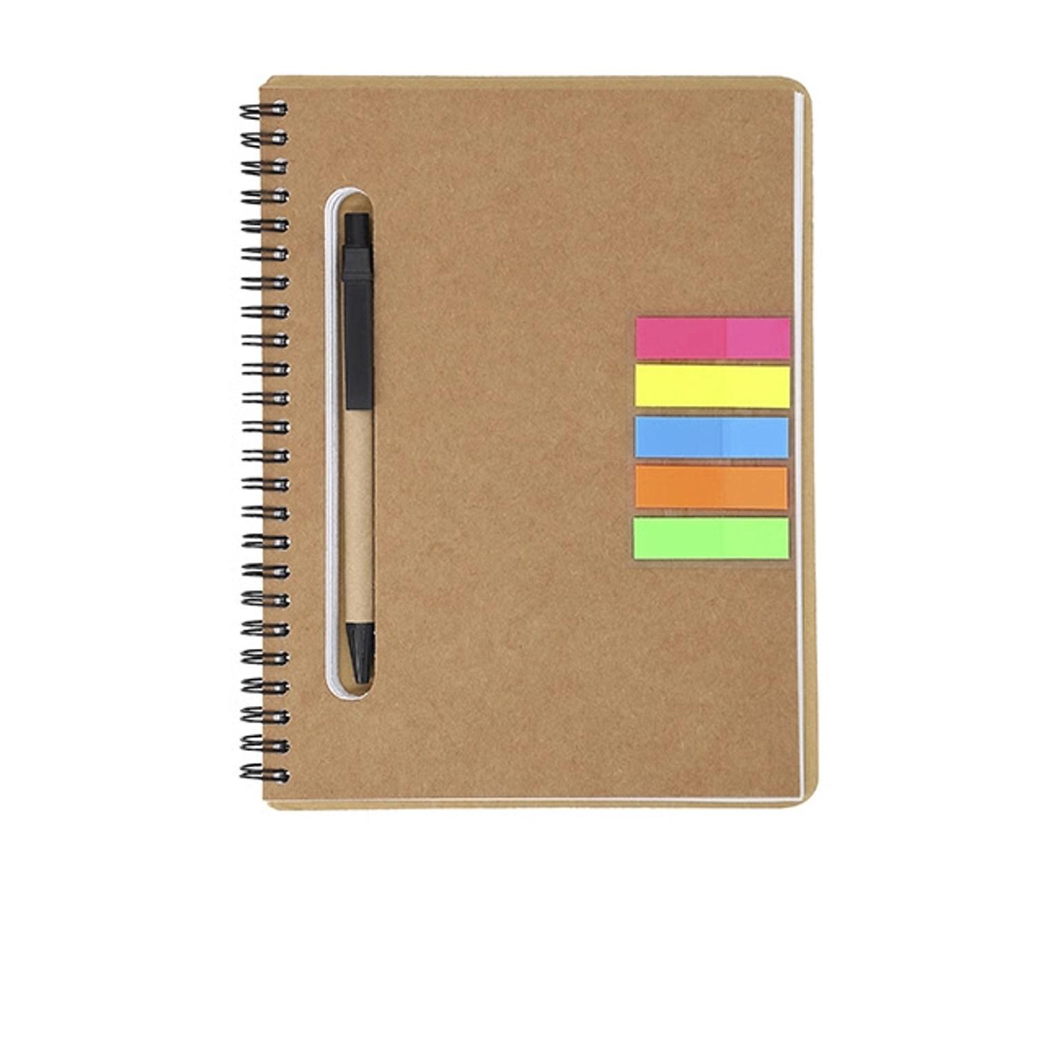 Imagen del producto: Libreta Ecológica Con Lap y post it (Vista de lap troquelada)