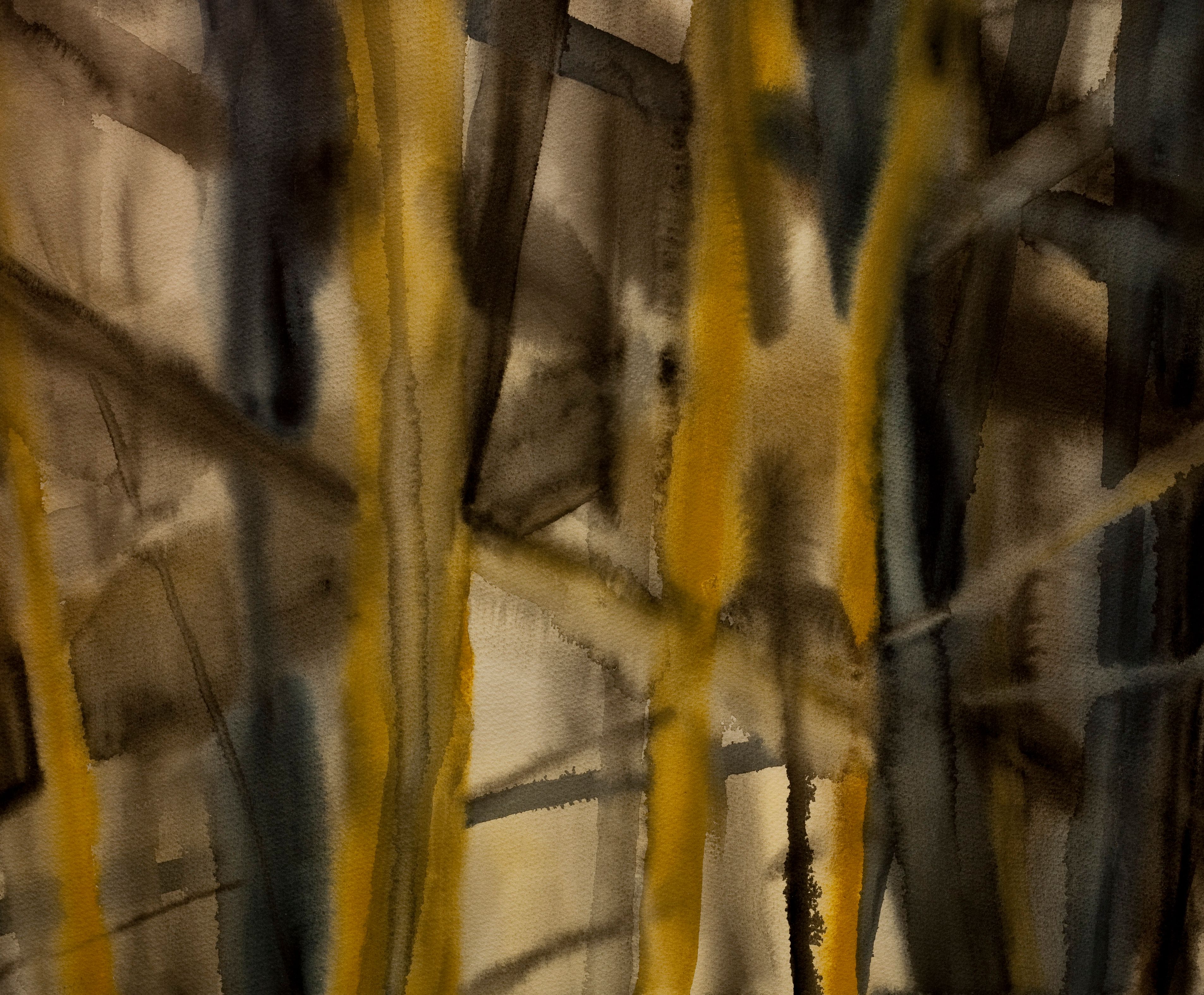 Living With Trees IV (Ochre)
