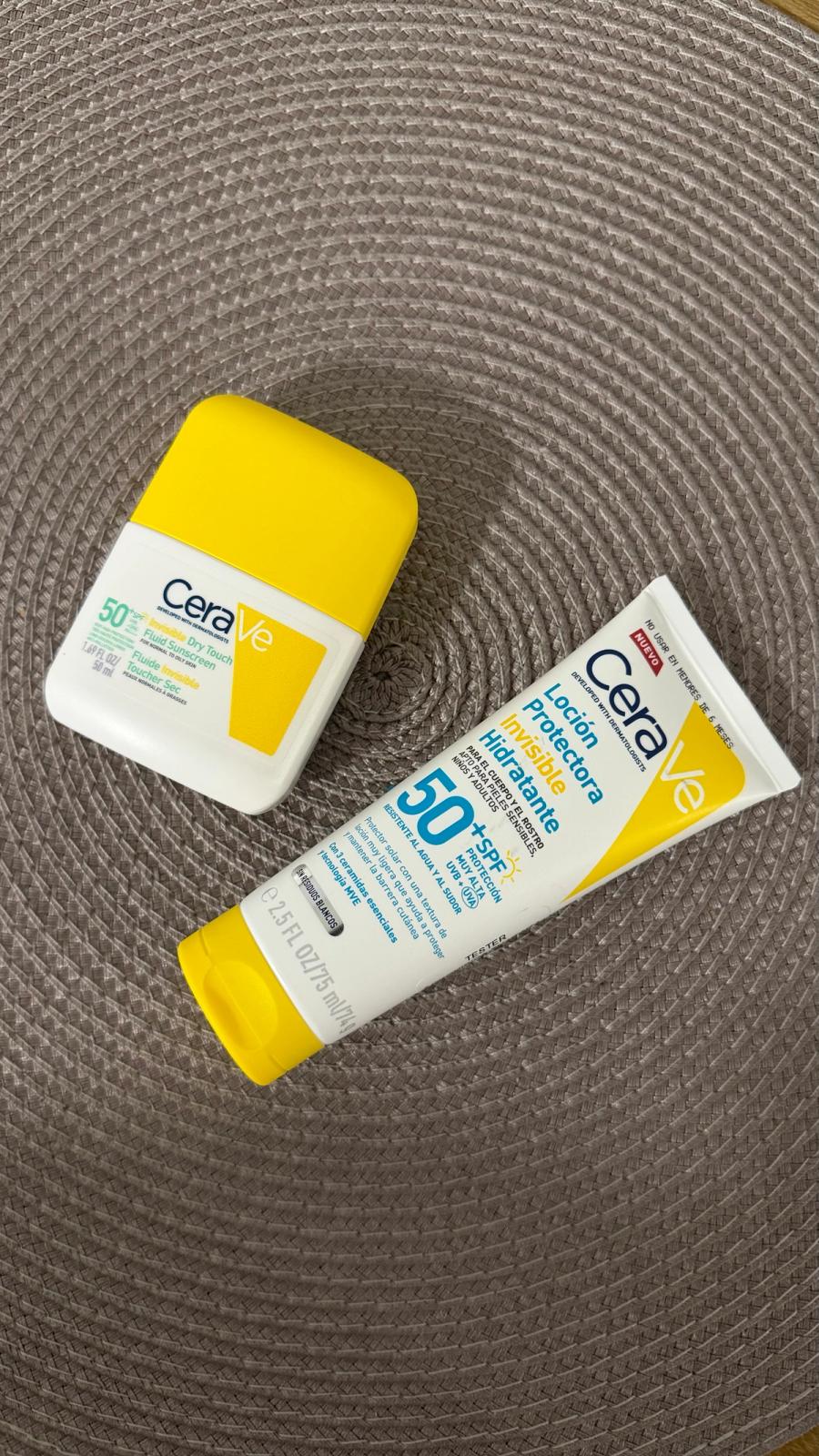 Nuevos protectores solares de cerave 