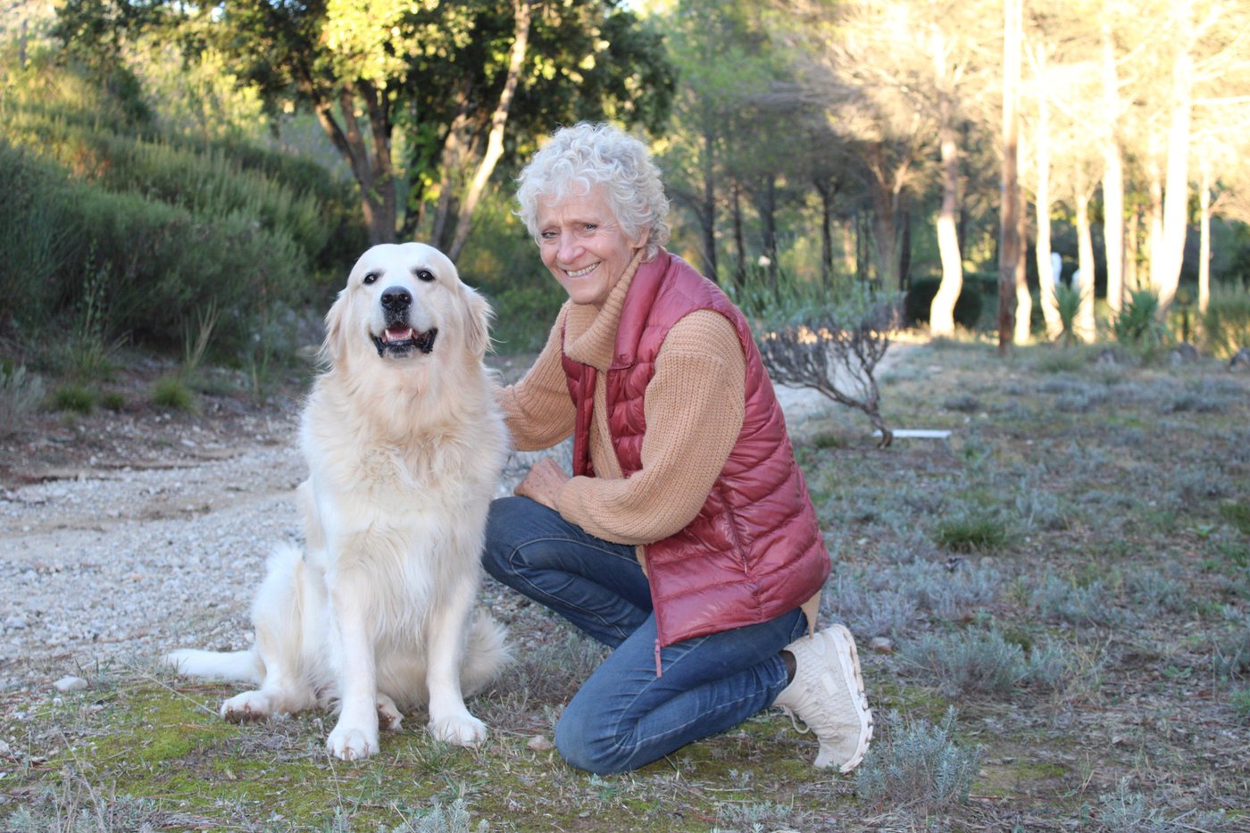 Maria de Faykod et Mowgli. Photo : Emilie Betbeder