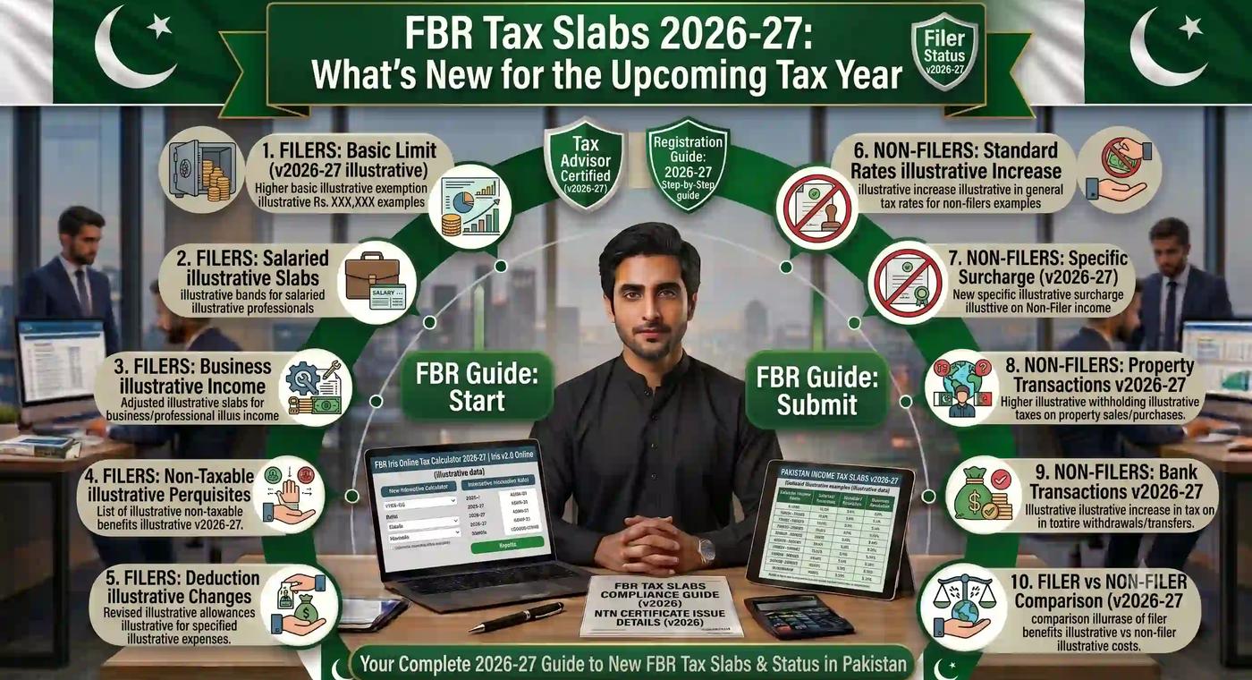 FBR Tax Slabs 2026-27 What’s New for the Upcoming Tax Year