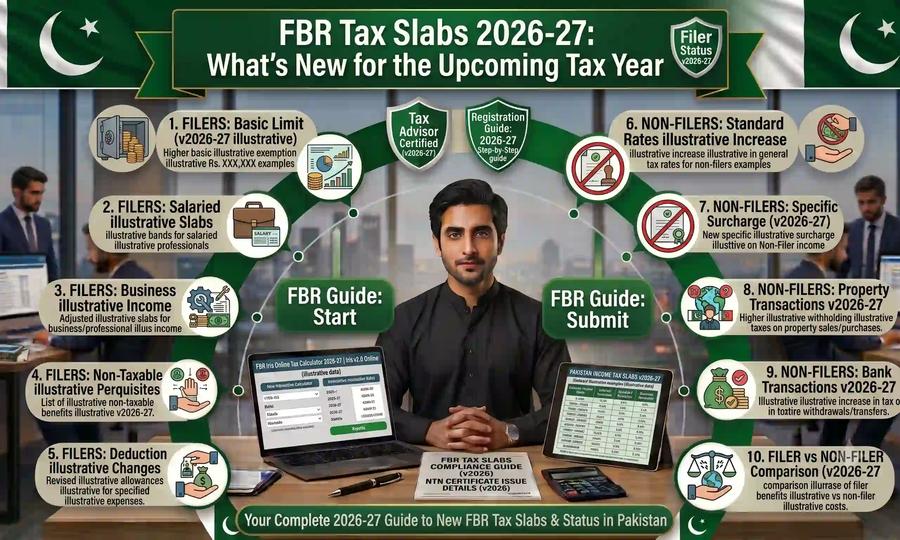 FBR Tax Slabs 2026-27 What’s New for the Upcoming Tax Year