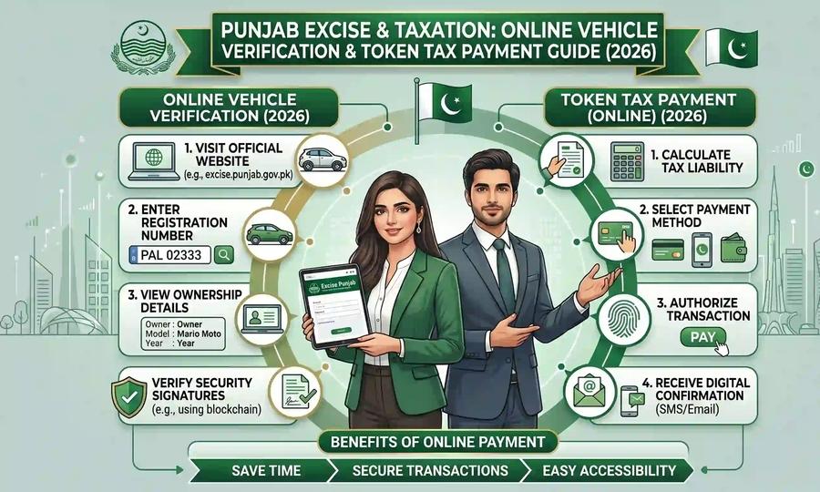 Excise and Taxation Punjab: Online Vehicle Verification and Token Tax Payment Guide 2026