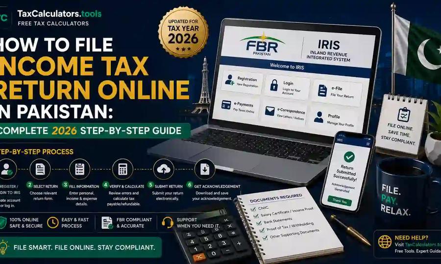 How to File Income Tax Return Online in Pakistan: Complete 2026 Step-by-Step Guide