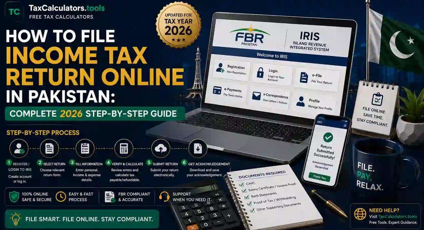 How to File Income Tax Return Online in Pakistan: Complete 2026 Step-by-Step Guide