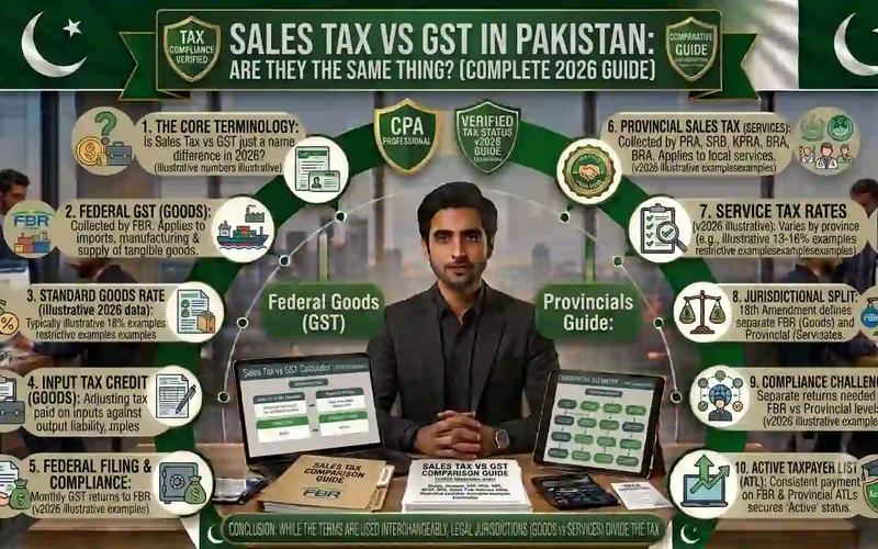Sales Tax vs GST in Pakistan Are They the Same Thing