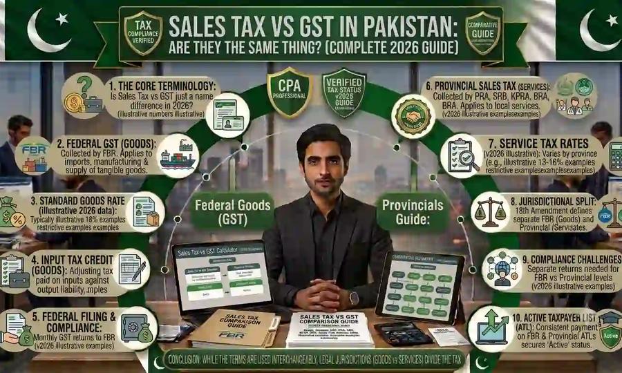 Sales Tax vs GST in Pakistan Are They the Same Thing