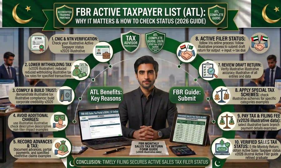 FBR Active Taxpayer List (ATL) Check Status Guide 2026