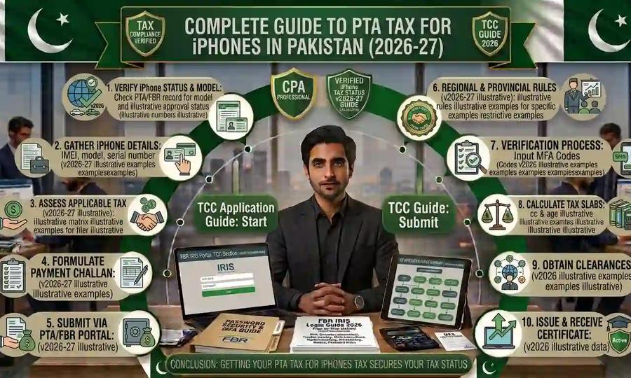 Complete Guide to PTA Tax for iPhones in Pakistan (2026-27)