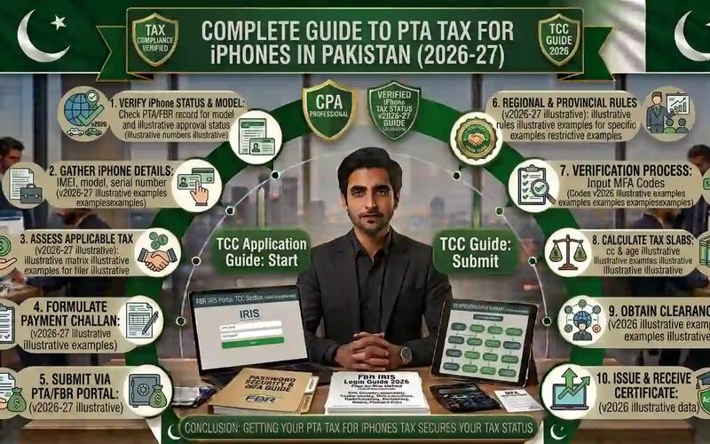 Complete Guide to PTA Tax for iPhones in Pakistan (2026-27)