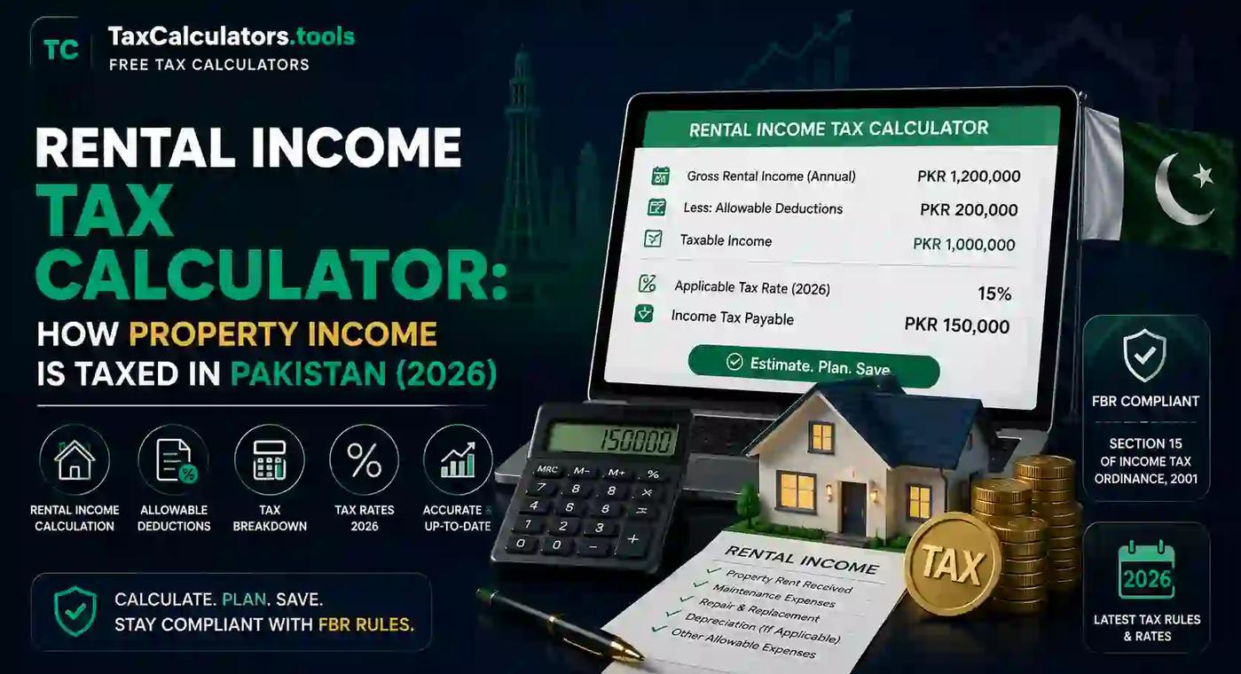 Rental Income Tax Calculator: How Property Income Is Taxed in Pakistan (2026)