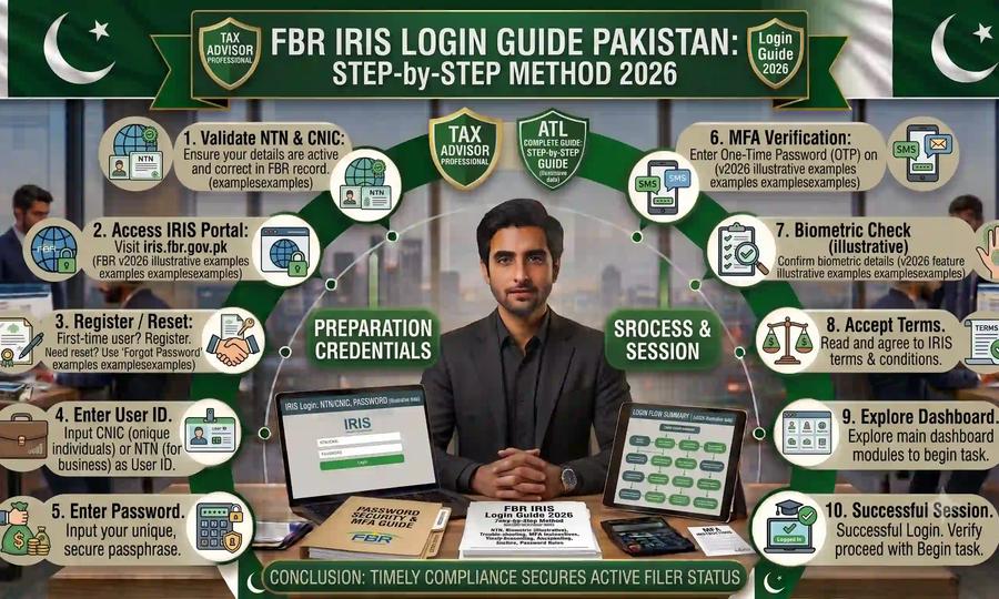 FBR IRIS Login Guide Pakistan (Step-by-Step Method 2026)