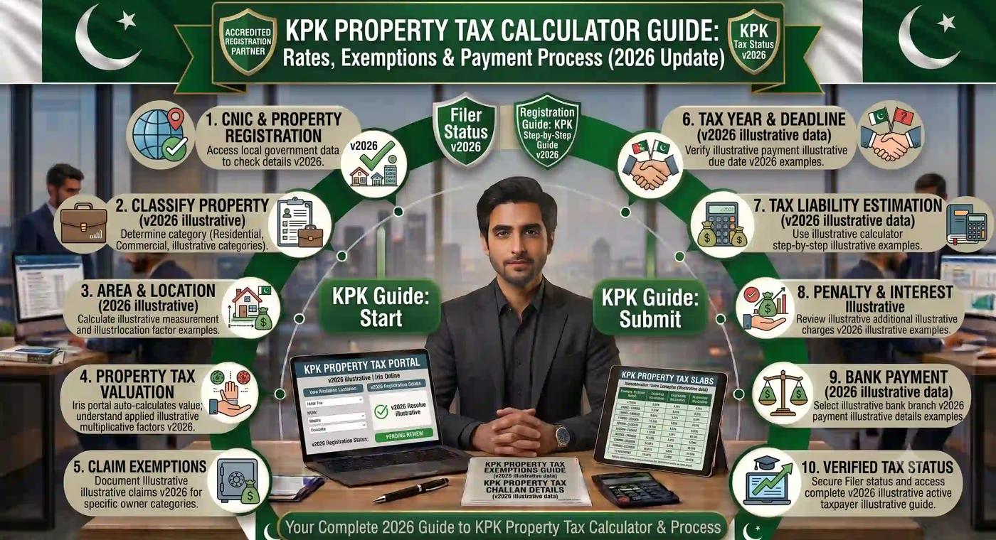 KPK Property Tax Calculator 2026 Rates & Payment Guide