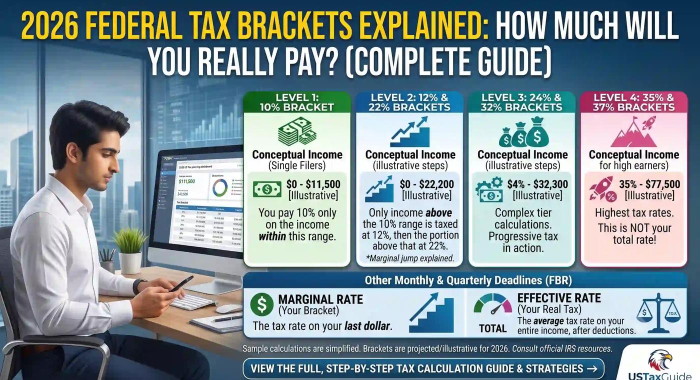 2026 Federal Tax Brackets Explained How Much Will You Really Pay