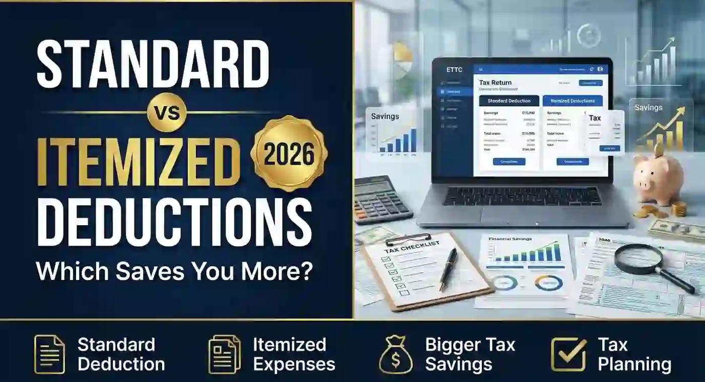 Standard Deduction vs Itemized Deductions 2026 Which Saves You More