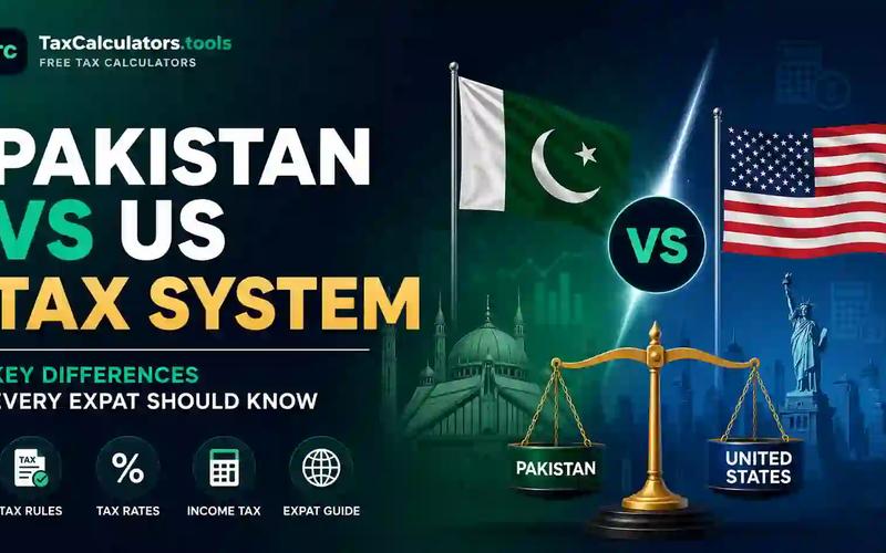 Pakistan vs US Tax System 2026: Key Differences for Expats