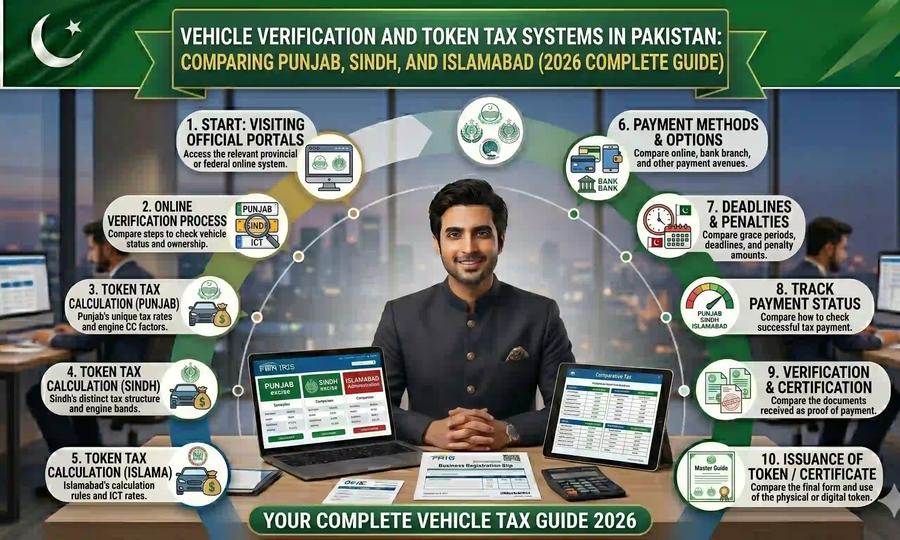 Vehicle Tax in Pakistan Punjab vs Sindh vs Islamabad (2026)