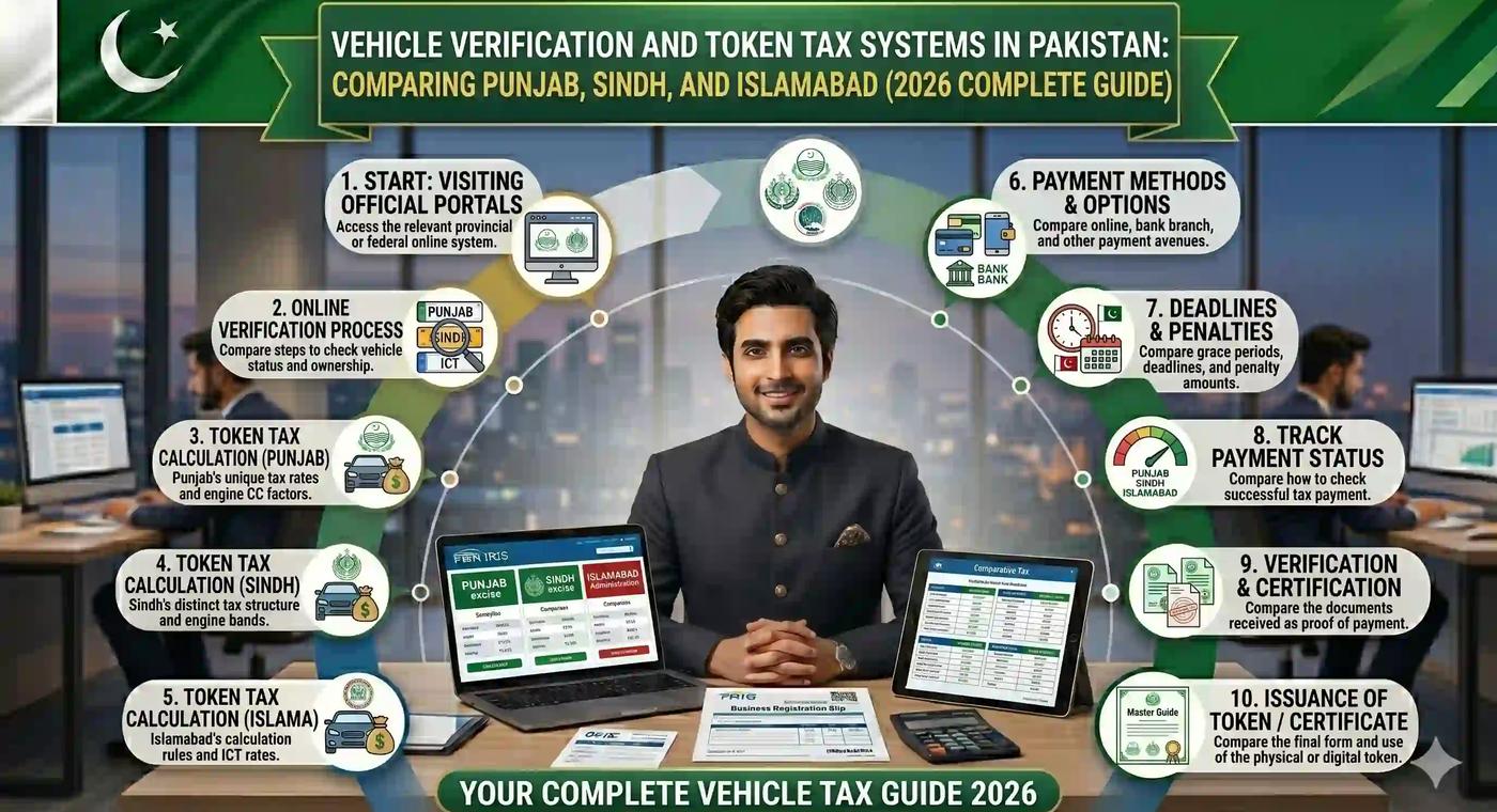 Vehicle Tax in Pakistan Punjab vs Sindh vs Islamabad (2026)