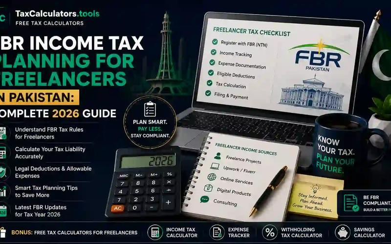 FBR Income Tax Planning for Freelancers in Pakistan Complete 2026 Guide