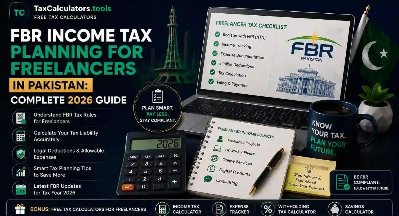 FBR Income Tax Planning for Freelancers in Pakistan Complete 2026 Guide