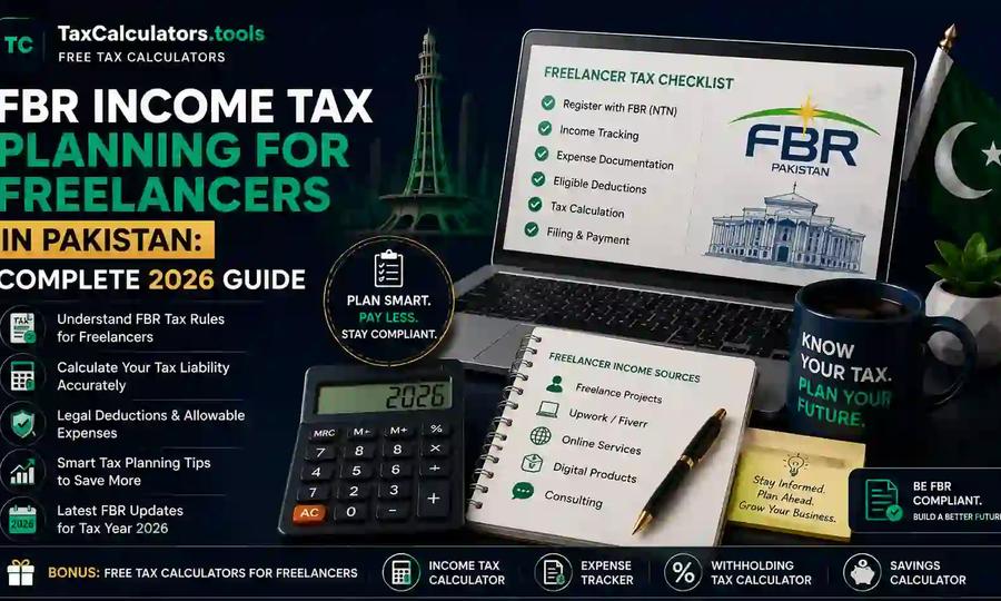 FBR Income Tax Planning for Freelancers in Pakistan Complete 2026 Guide