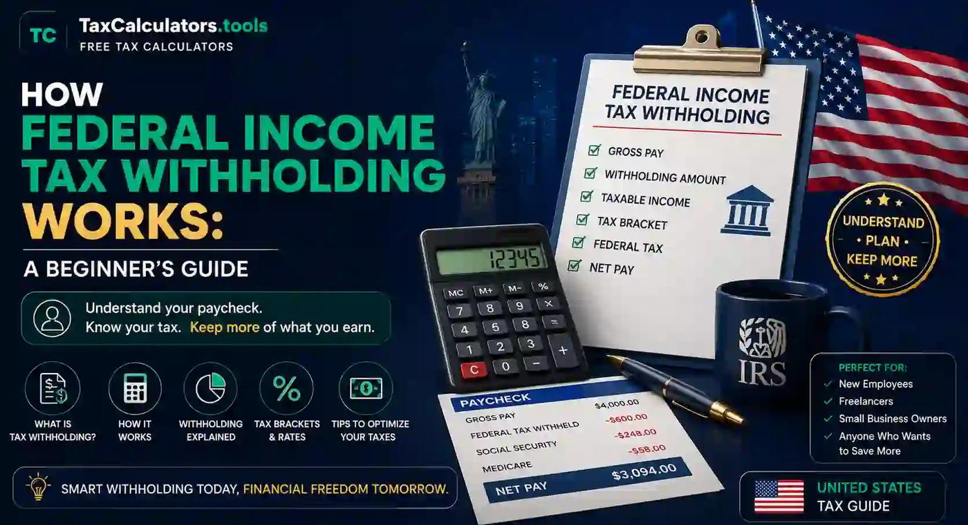 How Federal Income Tax Withholding Works: A Beginner's Guide