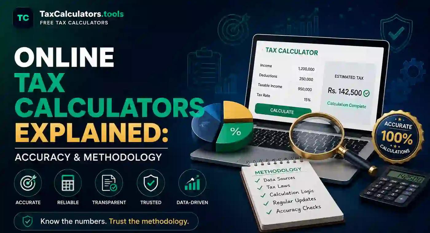 Online Tax Calculators Explained Accuracy & Methodology