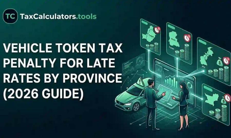Vehicle Token Tax Penalty for Late Payment Rates by Province (2026 Guide)