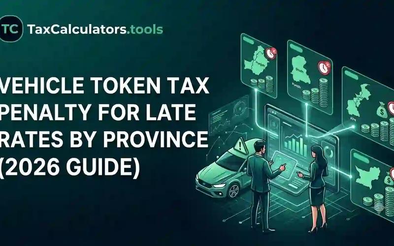 Vehicle Token Tax Penalty for Late Payment Rates by Province (2026 Guide)